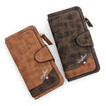 Hot Sell Classic Design Credit Card Purse Wallets Men Long Style Menbens Brand Men Phone Wallet Pu Long Wallet for Men