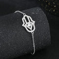 Wholesale New Product Fine Jewelry Sterling Silver 925 Jewellery Bracelet Simple Ins Style Fashion Zircon Bracelet for Women
