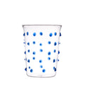 Custom Handmade Colored Dots Borosilicate Glass Coffee Cup Tea Breakfast Milk Mug for Drinking