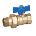 Cheap Reduced Ball 1/2 Inch Nickle Plated Water Brass Valve with Union Nut