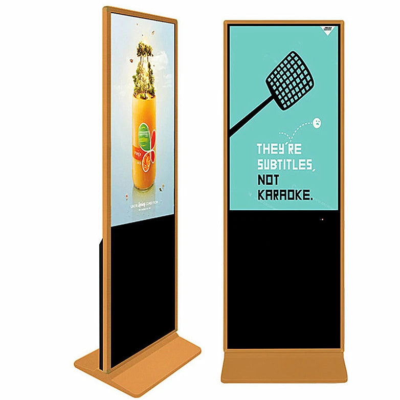 43 Inch Lcd Digital Signage Media Player Indoor Android Interactive Screen Advertising Display Floor Stand Totem