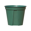 Wholesale Suzhou Creative Eco-friendly Modern Green Nursery Plastic PP Flower Planter Vase Pot Holder Home Use 35x12.5cm 0.5kg
