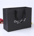 Factory Wholesale Customized Paper Bags for Hair Extensions Wigs Flowers Clothes Perfume Packaging
