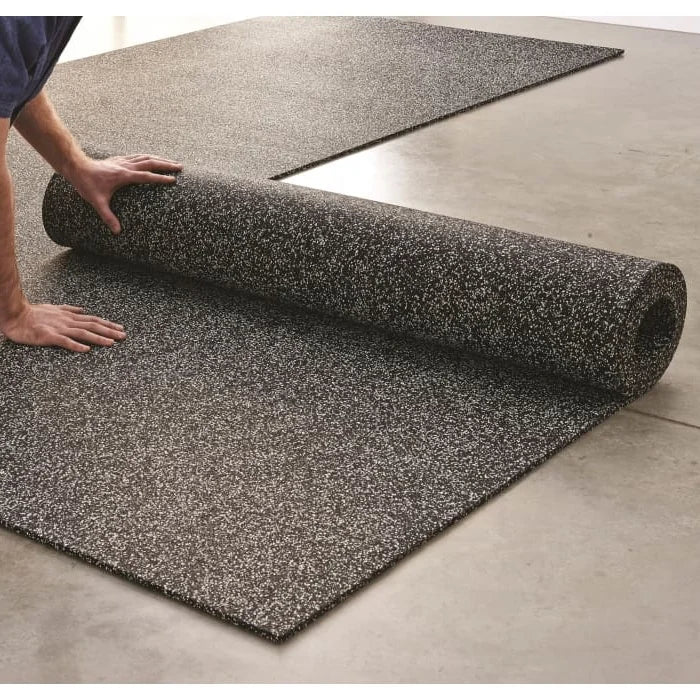 Rolled Recycled Rubber Modern Indoor Gym Decking Flooring