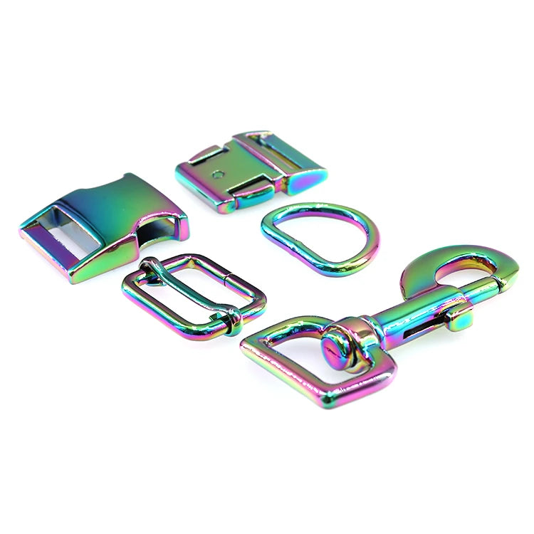 Factory Cheap Side Release Bag Clip in Belt Buckles Metal Swivel Spring for Handbag