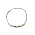 Wholesale Stainless Steel Silver Cubic Zirconia Tennis Chain Bracelets Special Design for Ladies