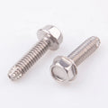 Custom 1/4 Stainless Steel Hex Washer Head F Type Threaded Hex Flange Bolt Allen Bolt
