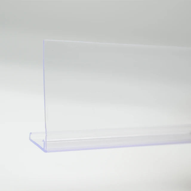 100% PVC Pure Raw Material Plastic Pvc Extrusion Channel Profile