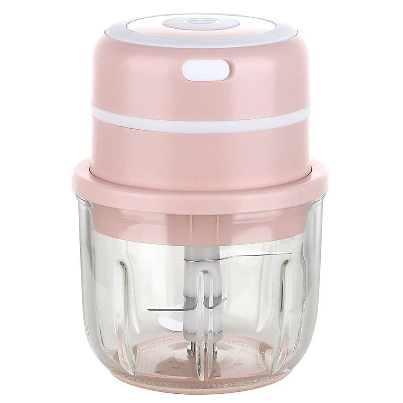 Hot Sale Electric Hansheld Garlic Cutter Masher Grinder USB Masher Machine Kitchen Accessories Garlic Crusher