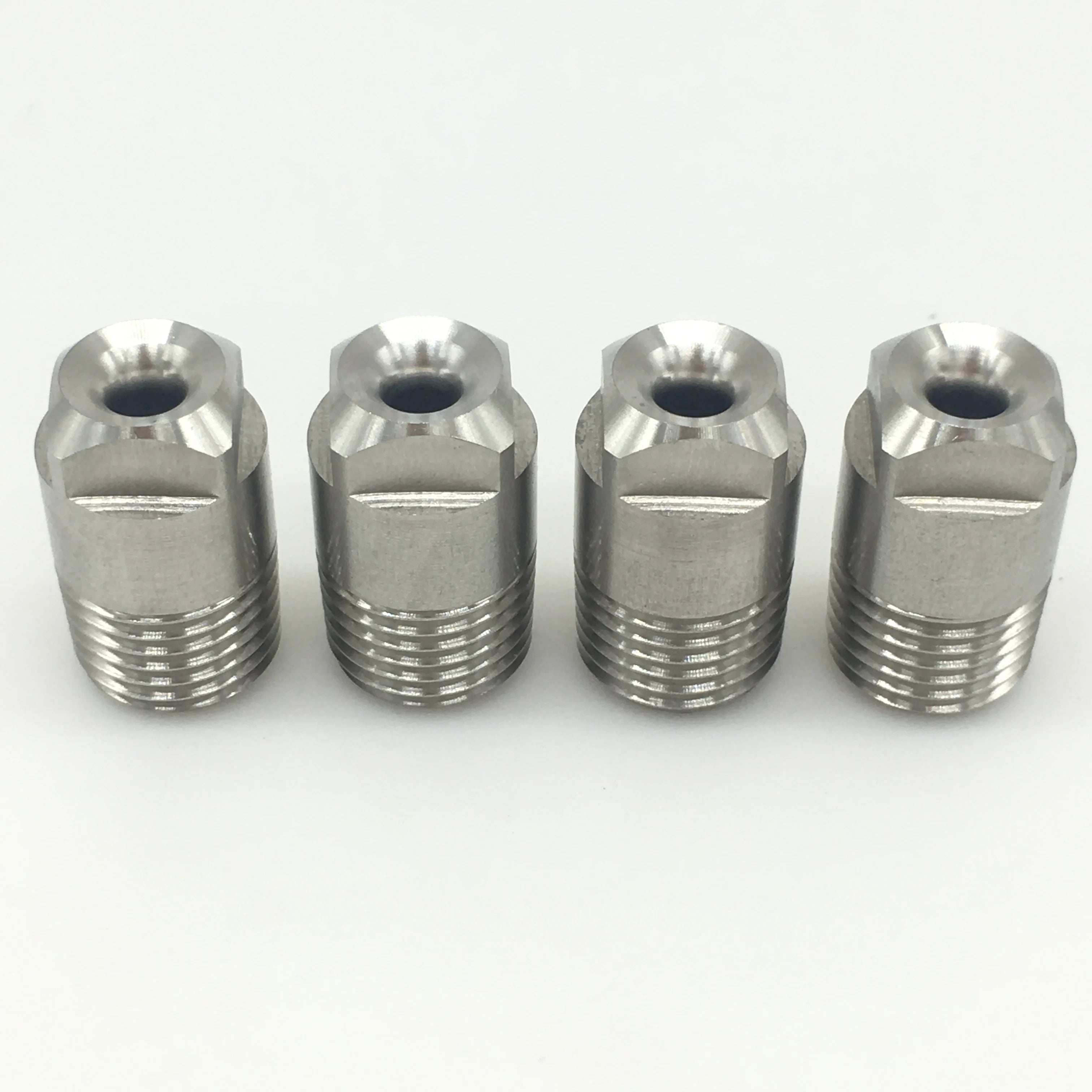 304 SS Full Cone Spray Nozzle High Pressure Scrubber Nozzle 1/2" 1/4" Thread Waterjet Cooling for Dust Suppression Wet Scrubber