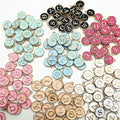 Initial A-Z Alphabet Letter Charms Enamel Diy Bracelet Jewelry Pendant