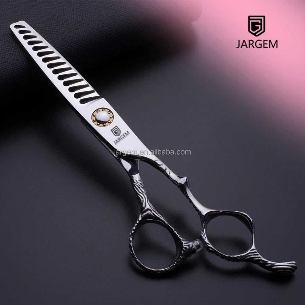 Ball Bearing Chunker Teeth Hair Thinning Barber Scissors Manufacturer Professional Hairdressing Scissors Japan VG10 MegaBDM