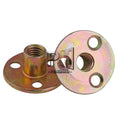 Zinc Plating Steel M8 M10 Round Flat Base T Nuts Three-hole Locking Flange Nut Tee Furniture Nuts Screw