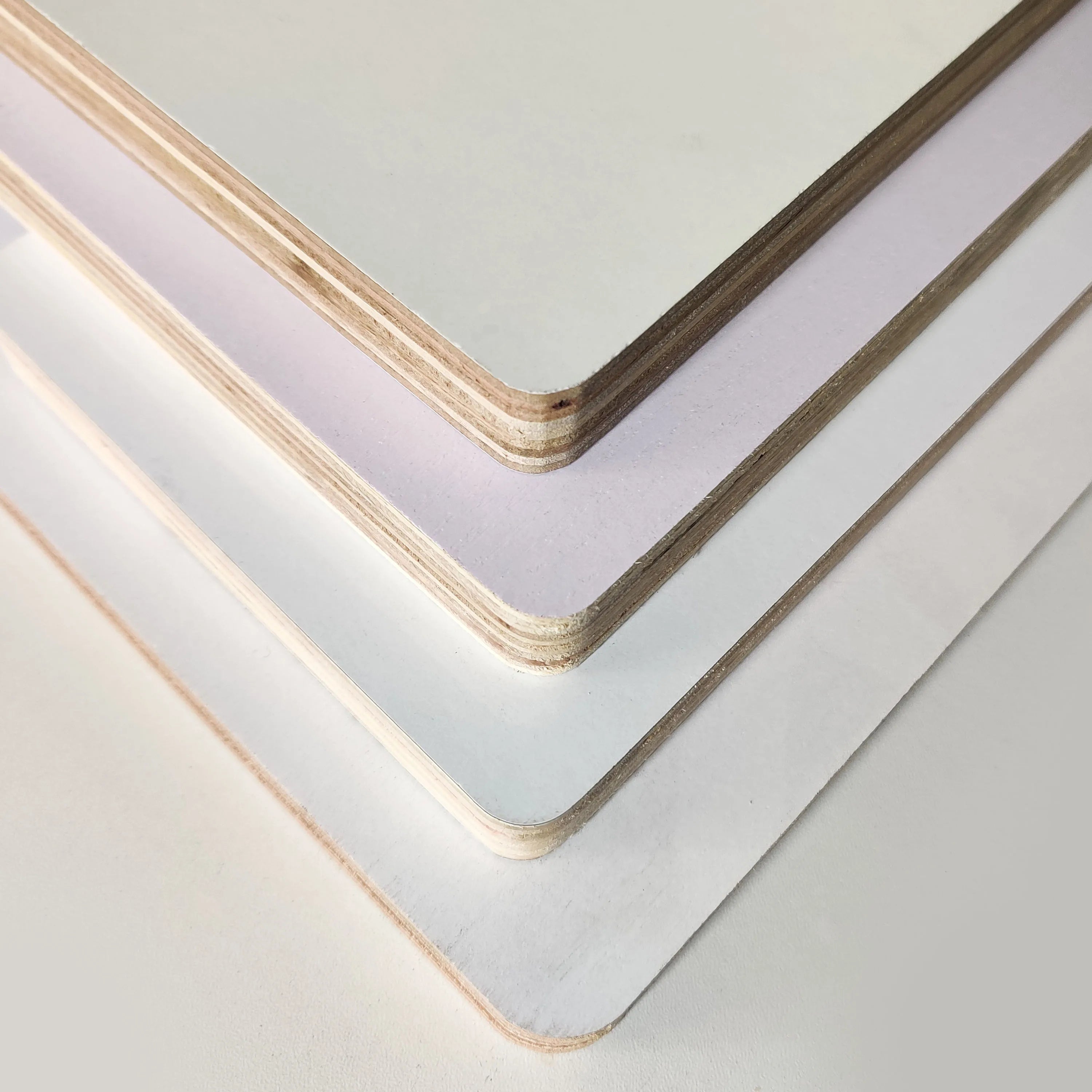 Hot Sale 4x10 18mm Ply White Melamine Laminated Veneer Plywood Board for Worktop