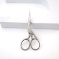 Customized Colourful Stainless Steel Straight Blade Blunt Tip Small Eyebrow Nose Hair Manicure Beauty Scissors