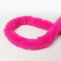 Factory Price Wholesale 5cm Soft Long Pile Faux Mink Fur Fabric Trimming Leather Coat Fur Trim Faux Fur Strips