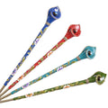 Vintage Chinese Style Hanfu Hair Stick Women Metal Hair Fork Hair Chopsticks Hairpin Woman