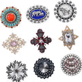 Vintage Pearl Brooch Pin Big Metal Alloy Brooches for Women for Wedding Party Gifts for Scarf Clip Jewelry & Clothes