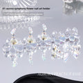 Solid Plastic Aurora Flower New Design for Nail Art Holder Beginner Practice Wearable Nail Art Display Stand
