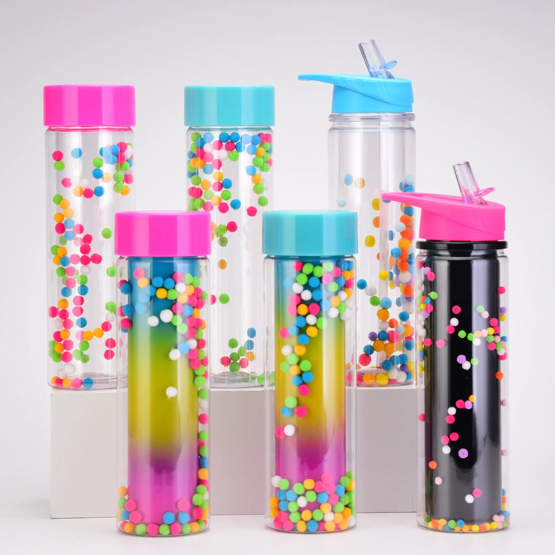 Wholesale Hot sale Custom Logo22oz Double Wall Plastic Tumbler Cups BPA Free Cups With Lids and Straws