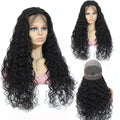 Cheap Malaysian Human Virgin Water Wave Hair Lace Front Wigs 13x4 Natural Curly Water Wave Human Hair Wig Lace Frontal Wig