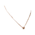 Small Bohemian Heart Choker Necklace for Women Gold Plated Link Chain Love Pendant Collar Jewelry