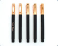 High-quality Custom logo Gold-plated Clasp Rubber square Hotel Ballpoint Pen - Promotional Ballpoint Pen - Business Gift Pen