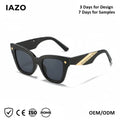 New Sunglasses in Europe and the United States Retro Cat Eye Sunglasses Female Fashion Large Frame Sunglasses