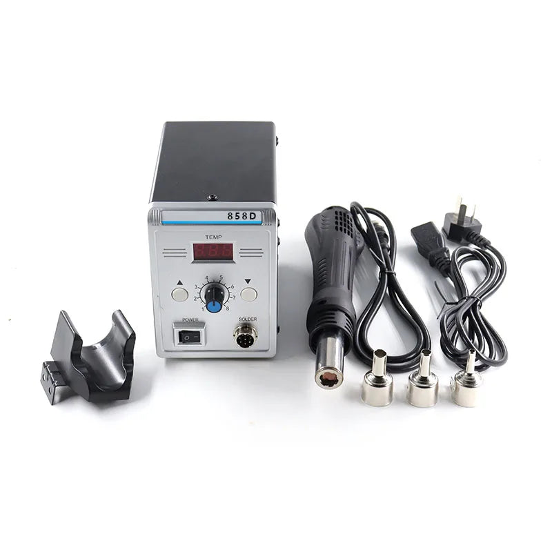 858D Digital Display Heat Gun Rework Station Welding Station Repair Handheld Hot air Welding Gun