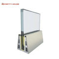 Prettyhouse New Design Aluminum U Channel Glass Railing Balcony Balustrades