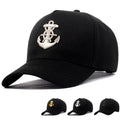 Casual Soft Top Sport Fitted Cap Black Cotton Adjustable Embroidery Logo Baseball Cap 5 Panel Sports Cap for Men
