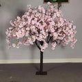 Indoor Wedding Event Party Decoration Table Centerpiece Cheery Blossom Tree Pink Artificial Cherry Blossom Tree