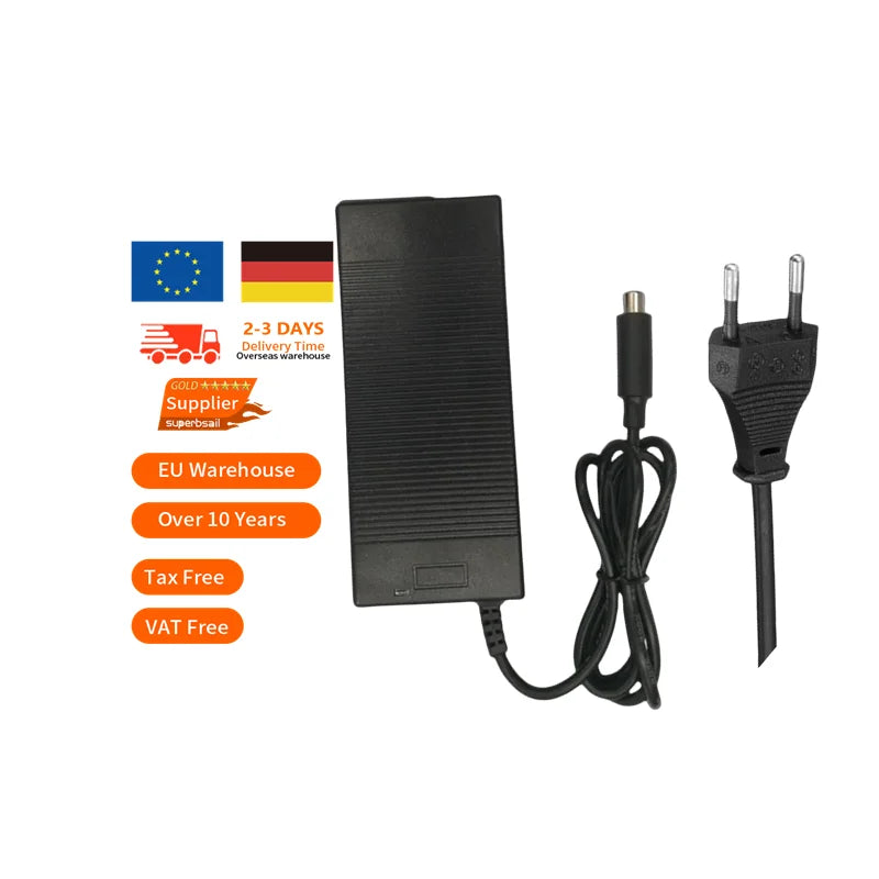 Superbsail 42V 2A Scooter Battery Charger Power Supply Adapter for Xiaomi Mijia M365 Electric Scooter Skateboard Accessories