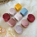 Velvet Vintage Proposal Ring Box to Ring Upscale Wedding Exchange Double Ring Box Spot Factory Wholesale