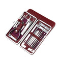 Nails Clippers Stainless Steel  Professional Finger Toe Men Care Pedicure Manicure Kit De Cutter Tool Nail Clipper Set