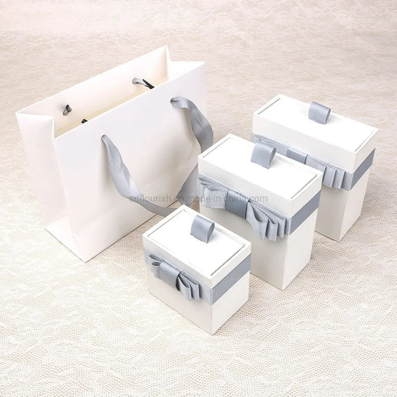 Wholesale Stock Custom Logo Foil Makeup/Ring/Watch/Necklace/Bracelet Jewelry Jewellery Set Packaging Cardboard Paper Christmas G
