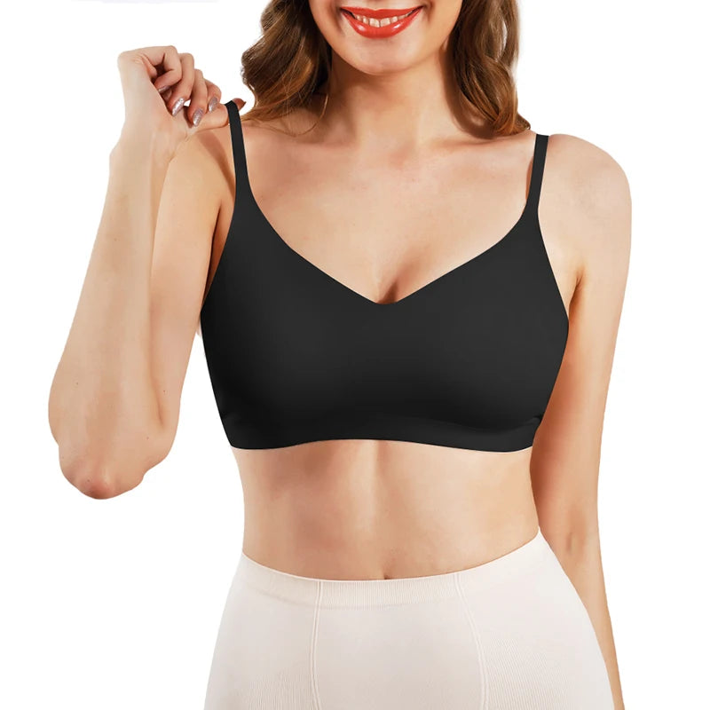 Custom logo Women Plus Size Pushing up Bresets Round Shape Full Cup Support Bra Big up Bresets Bra