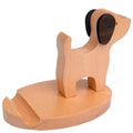 Jiangsu Wood Cute Desktop Stand Dog Chair Tablets Mobile Phone Holder