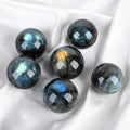 Wholesale Polished Labradorite Sphere Natural Healing Spiritual Crystal Ball for Decoration