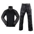 Fronter FTG3-033 Black Python GEN3 Frog Breathable Camouflage Twill Unisex Tactical Clothing Polyester/Cotton Flame-Retardant