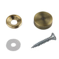 Stainless Steel 12mm 14mm 16mm Flat Head Cap Cover Decorative Mirror Screws Mirror Nail Glass Cover Screw Cover Cap