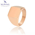 16124 XUPING JEWELRY 18K Gold Color Elegant Stainless Steel Fashion Fine Couple Engagement Adjustable Jewelry Ring