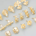 ME47 High Quality GUFEATHER Brand Jewelry Accessories 18k Gold Rhodium Plated Copper Zircons Nickel Free Hand Made DIY Findings