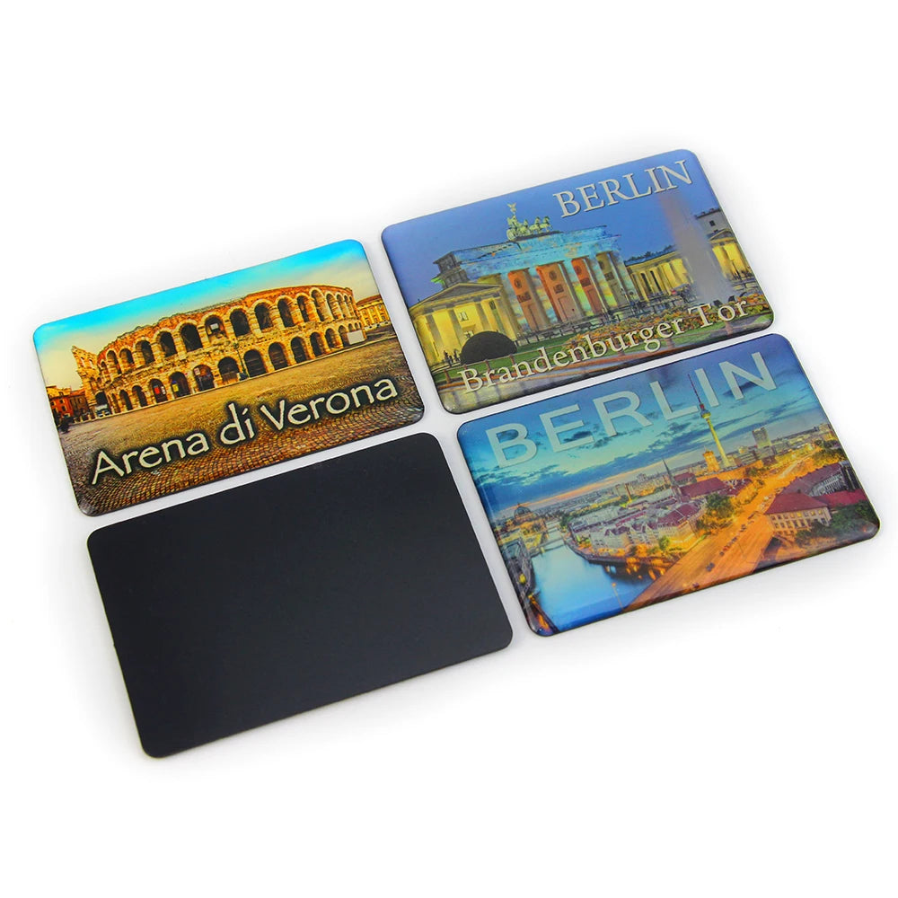Hot Sell Fridge Magnet Manufacturers Customised Promotional Custom Souvenir Cute Fridge Magnets
