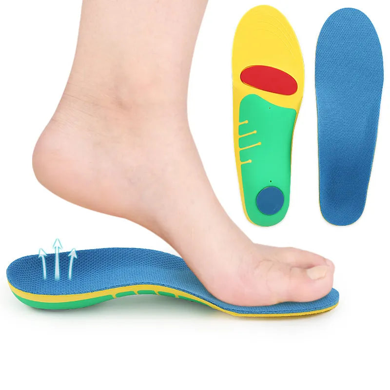 Best Arch Supports Shock Absorption Flat Feet Plantar Fasciitis EVA Sports Comfort Breathable Insole Men Women OEM/ODM Custom