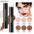 HelloKiss Double-Head Highlighter Toner Stick Pearlescent Stereo Natural Brightening Retouching Face Shadow Makeup Body Glitter