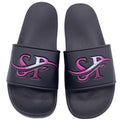 Super Soft Summer Slides Custom Logo Beach Footwear with Open Toe Plus Size Sandals with Customized Boxes