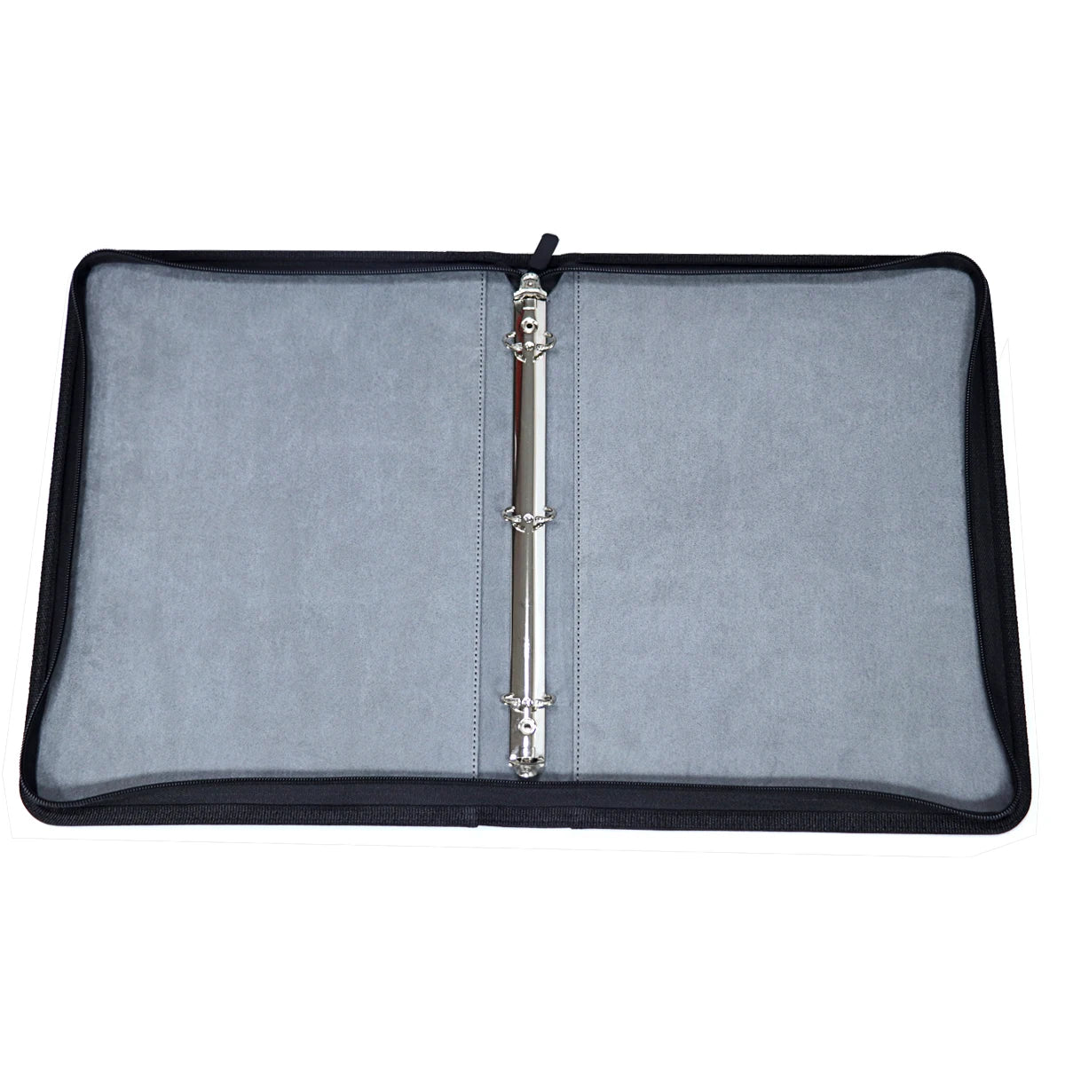 Premium 3-Ring Card Binder Durable PU Material Zip-Locked Trading Card Collection MegaBDM