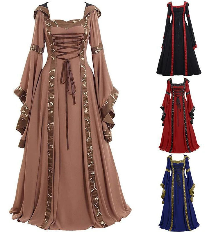 2026 Dubai Women's Retro Luxury Elegant Abaya Dress Islamic Clothing Polyester Mu Shilin Muslim Long Dress