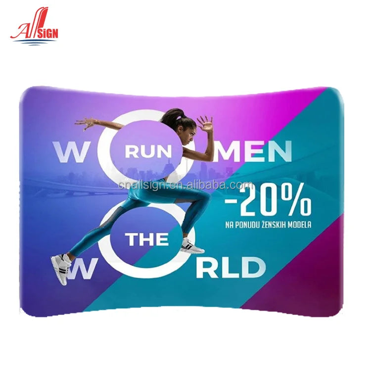 Pipe Stand Aluminum Frame Backdrop Advertising Exhibition System Modular Trade Show Booth 3x3